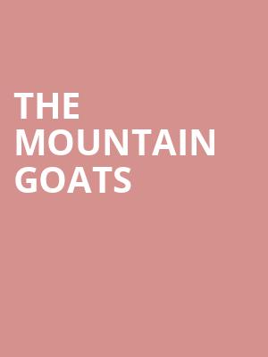 The Mountain Goats at O2 Shepherds Bush Empire